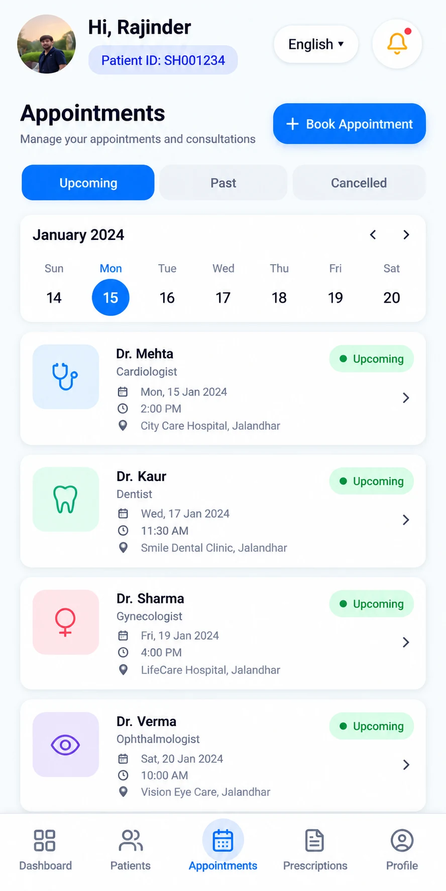 Appointment Booking